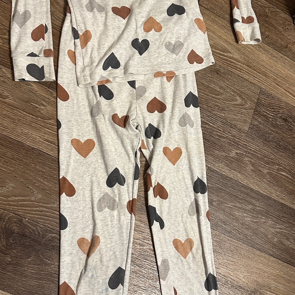 Heart Pattern Kids Pajamas